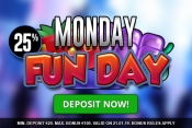 Monday Fun Day met bonus tot 100 euro