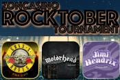 Win 2500 euro met Rocktober toernooi in Zoncasino