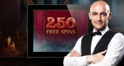 250 free spins en bonus in Oranje Casino